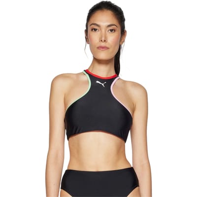 Puma Performance-bikinitop voor dames (Zwart)