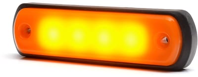 Markeringslicht - WAS - W189 N - Neon - 4.3 - 11cm - Amber - 12V-24V