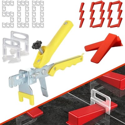 Allecto - Tegelnivelleringssysteem - 3 mm voegbreedte - Complete set