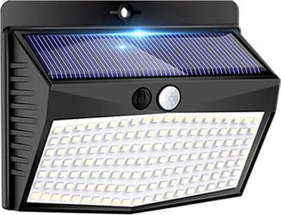 Buitenshuis Solar Lamp met Bewegingssensor - 138 LED, 180° Superhelder, 3 Modi, IP65 Waterdicht