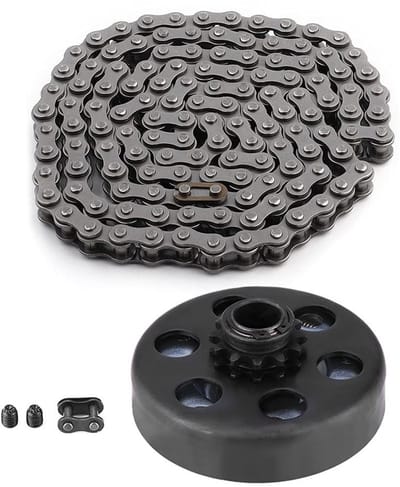 Dailygoods- Centrifugaalkoppeling 3/4" boring 12 tanden - Koppelingsslot - Koppeling fietskar - Koppeling aanhanger - Geschikt voor grasmaaier - Hoogwaardig ijzermateriaal