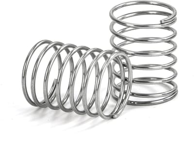 Drukveren Roestvrij Staal - Compressieveren Set - Apparaten Reparatie - Hoge Elasticiteit - 20 mm lengte - Zilverkleurig
