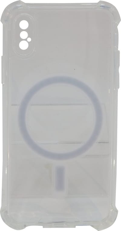 Geschikt Voor iPhone X/XS MagSafe Hoesje Transparant - iPhone X/XS Transparant MagSafe shock proof case Hoes doorzichtig
