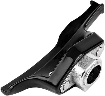 Zwarte kunststof nylon demontagekop voor bandenwisselmachines met 30mm diameter en hoge duurzaamheid
