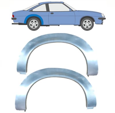 Reparatiepaneel achterspatbord voor Opel Manta B 1975-1988 / Links + Rechts