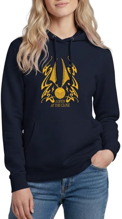 Harry Potter Gouden Snaai I Open At The Close Hoodie Dames