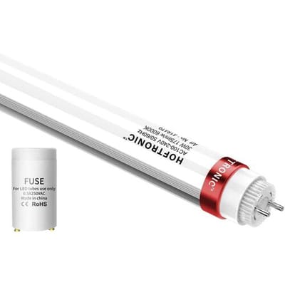 HOFTRONIC LED TL armatuur 150cm dubbel - T8 (G13) - 60 Watt 10500 lumen (175lm/W) - 6000K daglicht wit (860) - Flikkervrij - IP20 Stofdicht