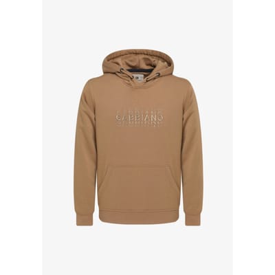 Gabbiano Trui Sweater Met Tekst 774773 4412 Khaki Brown Mannen Maat - XXL