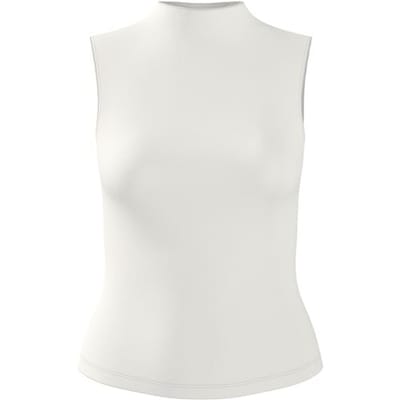 ESMARA Dames top zonder mouwen (wit, XS (32/34))