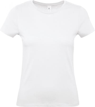 B&C #E150 Ladies' T-shirt CGTW02T - White - 3XL