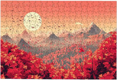 Legpuzzels Volwassenen - Landschap Puzzel - Ontspannende Hobby - Genummerde Achterkant - 4000 Stukjes - Meerkleurig