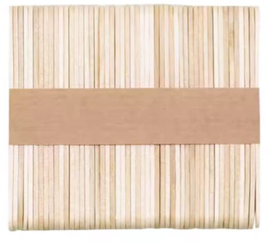 Scoby - Knutselstokjes - Houten stokjes - Lollystokjes - Craft Sticks - 15x1CM - Hout