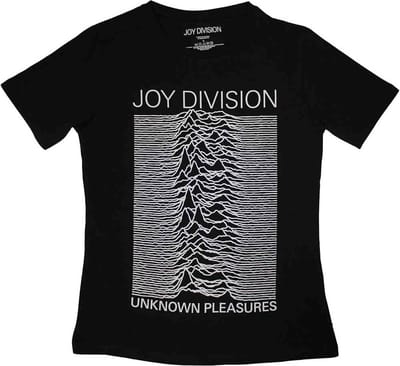 Joy Division - Unknown Pleasures FP Dames T-shirt - S - Zwart