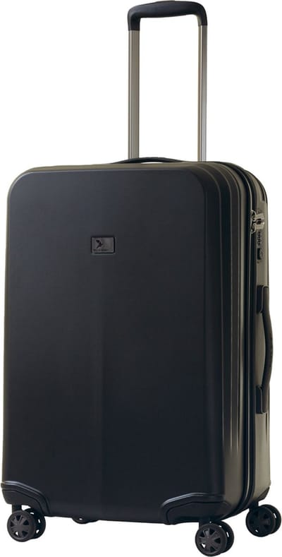 Pack Easy Genius 4 wielen Trolley M 66 cm - Harde bagage - TSA slot - schwarz
