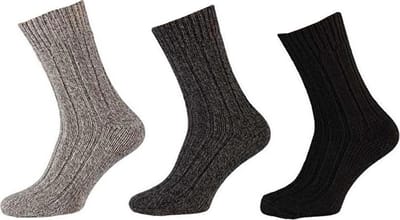 Apollo - 6-Pack - Wollen Damessokken - Ademend - Zachte Wolmix - Heren / Dames - assorti - 46-48 - 124010000