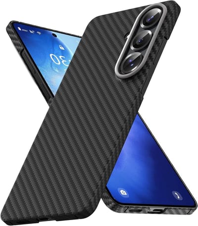 Ultra dunne aramidvezel case voor Samsung Galaxy S26, robuuste bescherming voor camera en elegant design, 1500D kwaliteit
