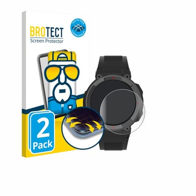 BROTECT - Screenprotector voor Denver SWG-339 - Folie Beschermfolie transparant volledig dekking - 2 Stuks