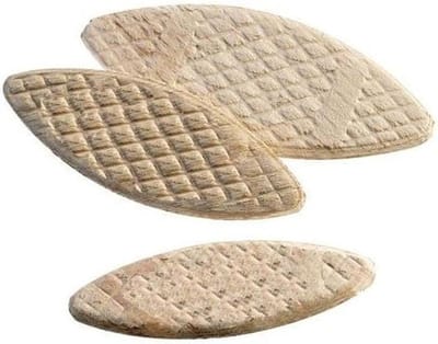Houten Verbinding Koekjes - Deuvels - Meubelverbindingen Maken - Precisie Houtbewerking - 100 Stuks - Bruin