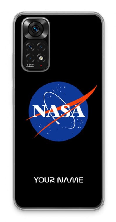 Gepersonaliseerd - Case Company® - Hoesje geschikt voor Xiaomi Redmi Note 11 hoesje - NASA - Soft Cover Telefoonhoesje - Bescherming aan alle Kanten en Schermrand