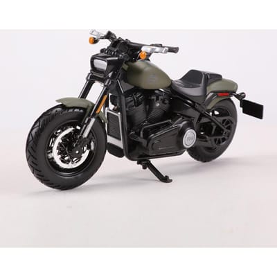 Maïsto 1:18 Fat Bob 114 Moto Voiture Simulation Alliage Modèle de Voiture
