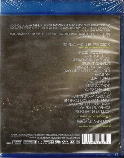 Live Concert - Muziek Opname - Muziek Luisteren - Incl. Blu-Ray - 2 Schijven - Niet Van Toepassing