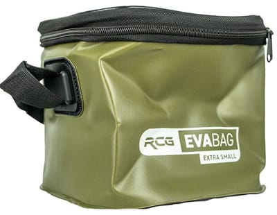 RCG EVA Tas Olijfgroen XS - Waterdichte Opbergtas 7L Karpervissen