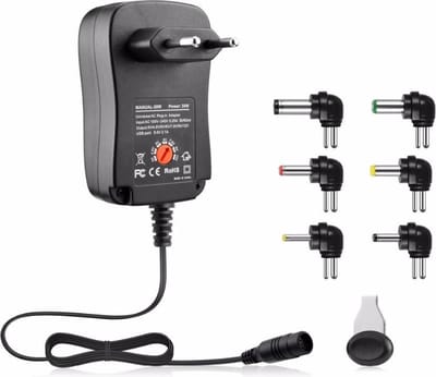 Universele Adapter 30W 3V-12V 2.5A met usb