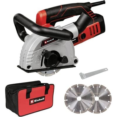 Einhell Muurfrees TE-MA 1500 - 1500 W - Ø125 mm - Groefdiepte 5-30 mm - Groefbreedte 8-30 mm - Stofafzuiging - Incl. 2x diamantslijpschijven