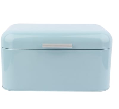 Dailygoods- Brooddoos - Hoogwaardige ijzeren broodbewaarbox - Antiroest - 30,5x18x16cm - Deksel voor versheid - Vingerafdrukbestendig - Broodcontainer