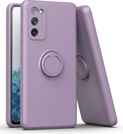 Samsung Galaxy S23 Plus Back Cover | Telefoonhoesje | Ring Houder | Paars