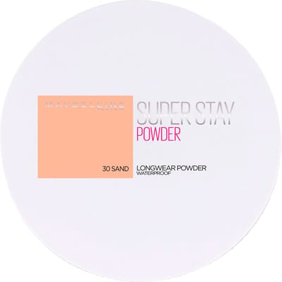 Maybelline New York - SuperStay Full Coverage Powder Foundation 30 Sand - Super Dekkende, Langhoudende Foundation Poeder met Matte Finish - Poeder voor Egaal Uitziende Huid - 9 gr.