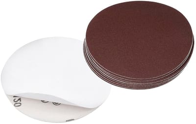 Zelfklevende Schuurdiscs 15 cm - Korrel 120 voor Houtbewerking en Metaalbewerking, Verpakking van 10 Stuks