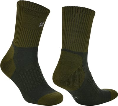 Norfolk - Prolen® IXO Anti Teek Sokken - Coolmax® & Merino Wol Wandelsokken- Naadloos Outdoorsokken - Maat 35-38 - Groen - Ibex Anti-Tick