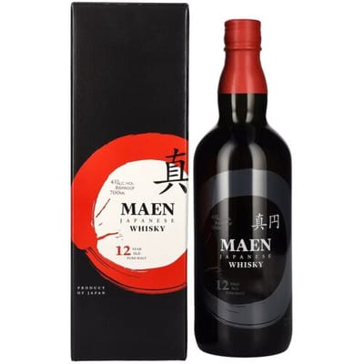 Maen The Perfect Circle 12 Years Old Whisky 43% Vol. 0,7l in geschenkverpakking