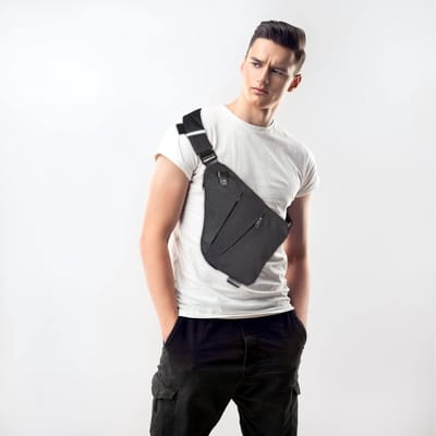 Crossbody Schouderborstrugzak Anti-diefstal sjerp tassen voor mannen, vrouwen