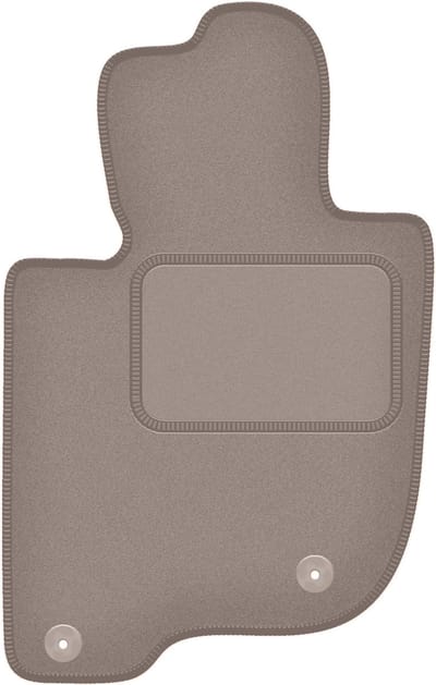 Beige bestuurdersmat voor: Mitsubishi L200 V pick-up (2019-)