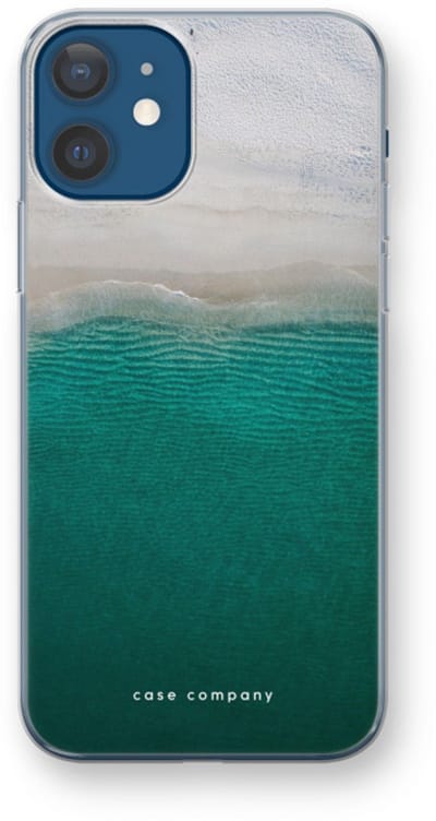 Case Company® - Hoesje geschikt voor iPhone 12 hoesje - Stranded - Soft Cover Telefoonhoesje - Bescherming aan alle Kanten en Schermrand