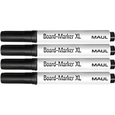 MAUL bordstift XL, zwart, 4 stuks