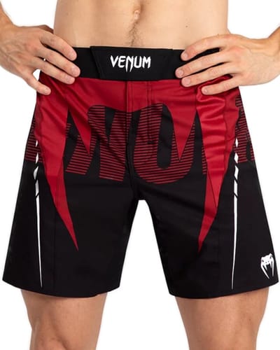Venum Fightshorts Vechtsportbroek Adrenaline Zwart Rood - S - Jeans Maat 30