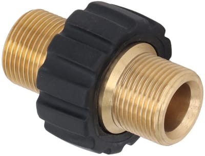 Dailygoods Hogedrukreiniger Adapter - Messing Verbinding - 5000 Max - M22 Connector - Vervangende Onderdelen - Geschikt voor Hogedrukreinigers
