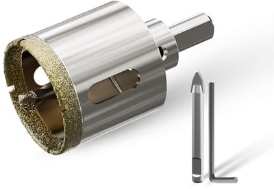 Glasboor - Tegelboor Gatenzaag - Nauwkeurig Boren - Dubbele Centreerboor - 40 mm