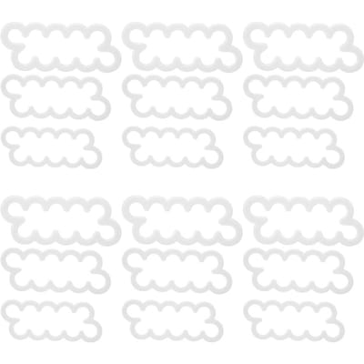 18 STKS Roos Bloem Koekjes Snijder Vorm Fondant Bakvorm Cakevorm DIY Decoratie Gereedschap white
