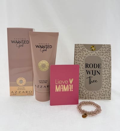 Moederdag •Cadeaupakket Mama• Rode Wijn Thee Azzaro - Leuk om cadeau te geven - Perfect Gifts