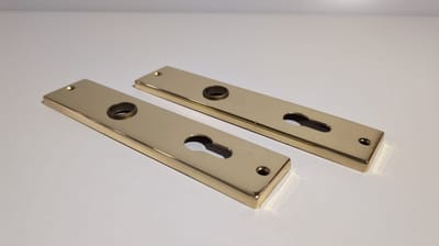 Meester smid langschild eurogat messing