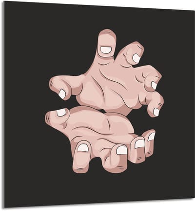TMK ArtDeko - Serie - Glazen Keukenpaneel - 60x65 cm - Geharde Slaats