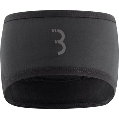 BBB Cycling Thermal Hoofdband Heren en Dames- Thermische Haarband Voor Fietsen - Ergonomisch Gevormd - 5-10 °C - Zwart - Universele Maat - BBW-300