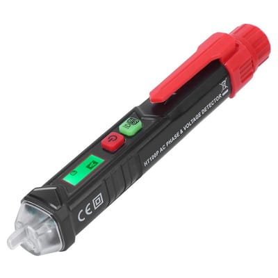 Contactloze Spanningstester met Dubbel Bereik en 3-Fase Rotatie-indicator