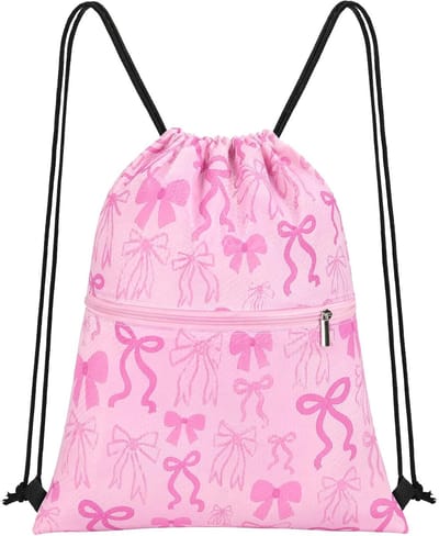 SnelShoppen - Gymtas voor Kinderen, Sporttas, Turntas voor Meisjes, Zwemtas, Rugzak Oxford Waterdicht, 41x35cm, Modern, Ideaal voor Sport en Vrijetijd