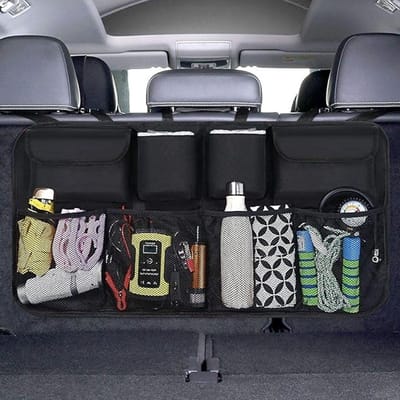Auto-organizer met 8 vakken, waterdicht, voor achterbank en kofferbak