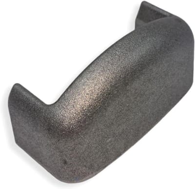 Vlamenplaat - Vuurplaat Haard - Haard Onderhoud - Origineel Onderdeel - 12 x 6.5 cm - Gietijzer